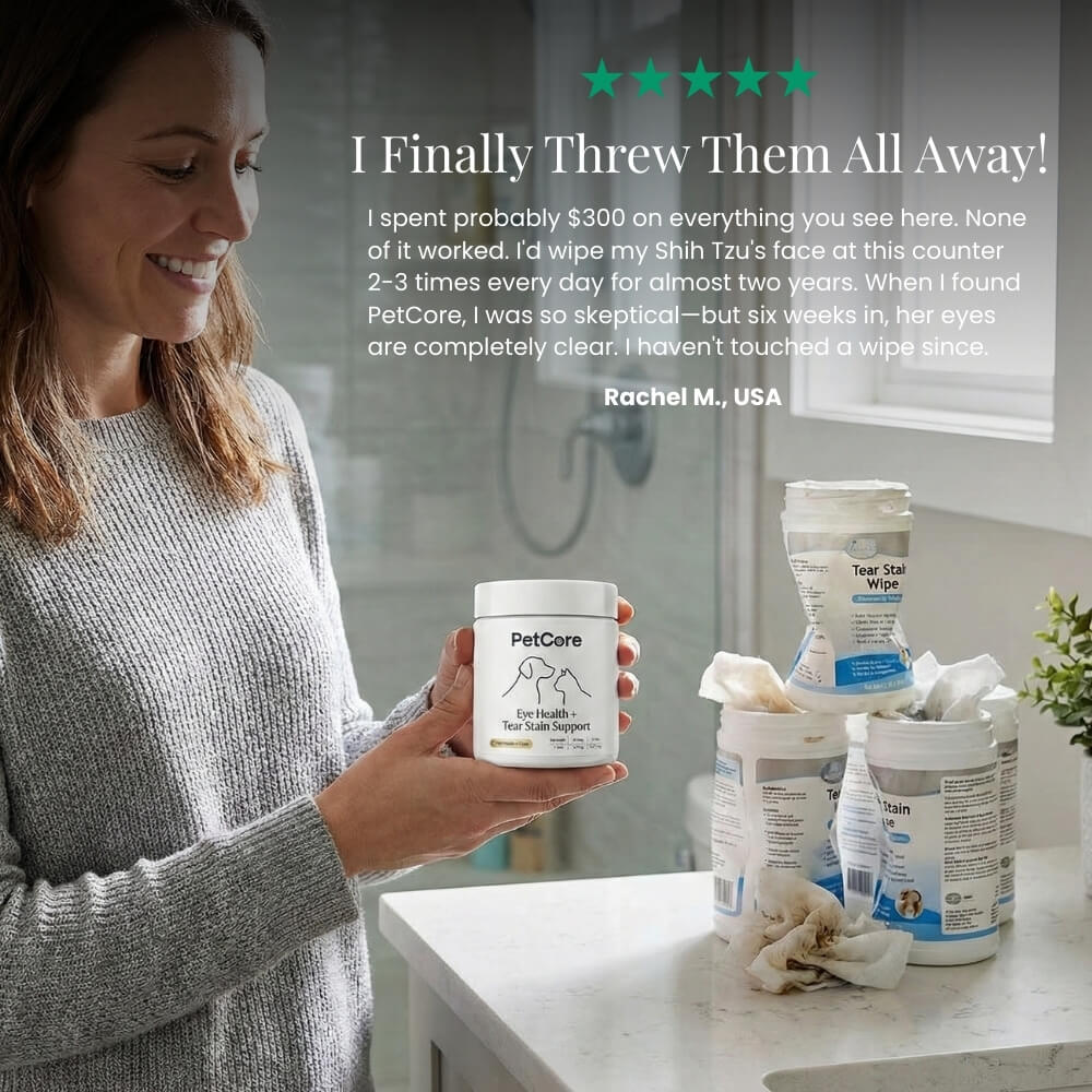 PetCore Eye Health + Tear Stain Prevention