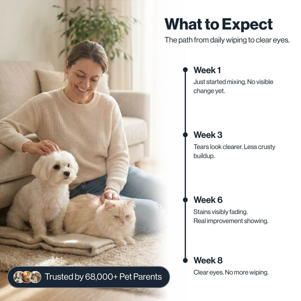 PetCore Eye Health + Tear Stain Prevention