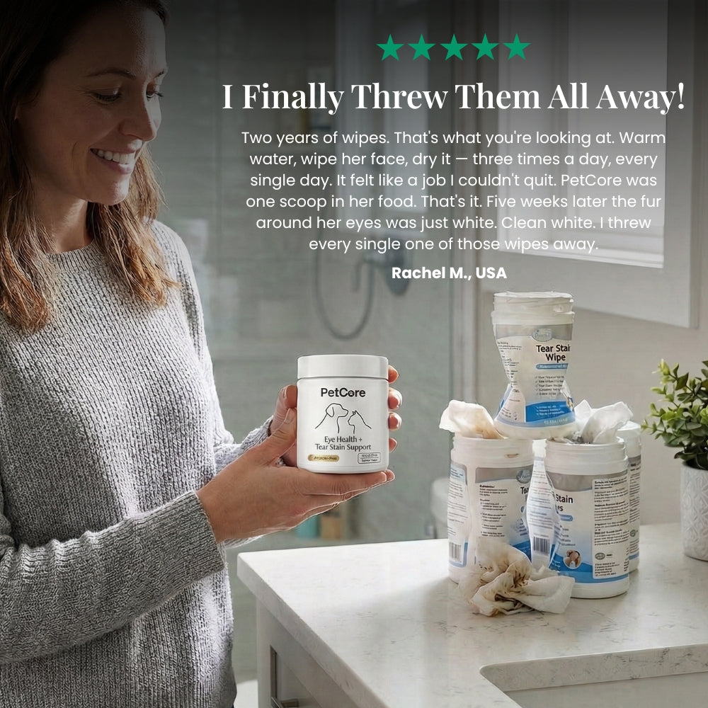 PetCore Eye Health + Tear Stain Support