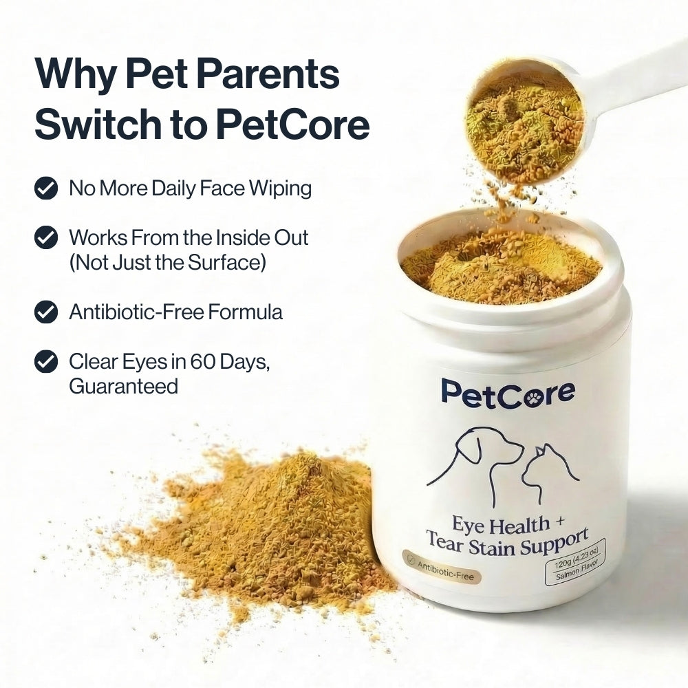 PetCore Eye Health + Tear Stain Support